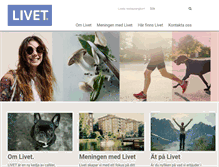 Tablet Screenshot of livet.com